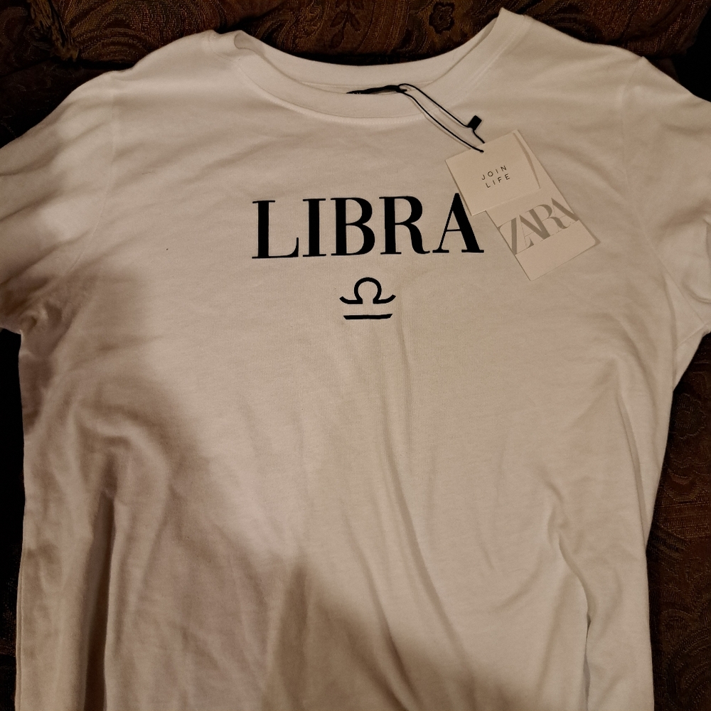 New Libra Zodiac Shirt by Zara (Medium)